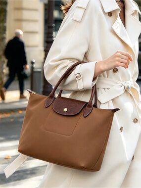 Le Pliage Original Small Handbag Cognac Brown - NWT